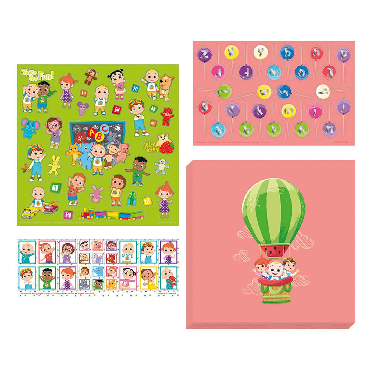 Cocomelon stickserset