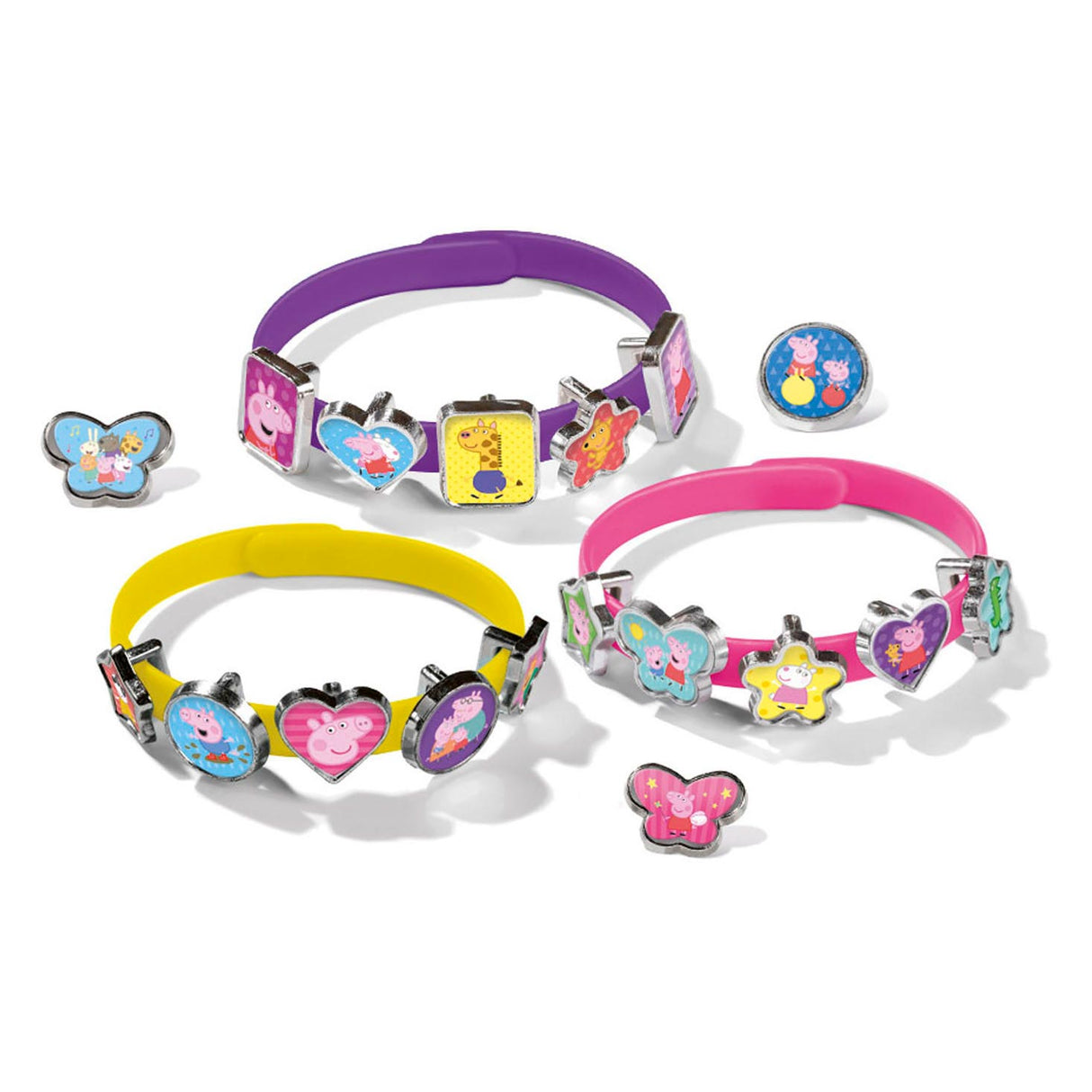 Peppa gris glidende armbånd