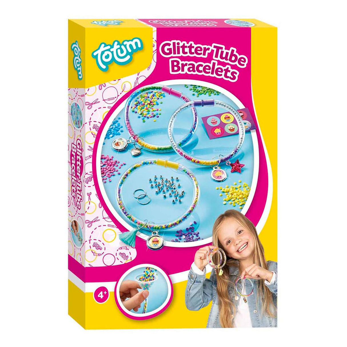 Totum glitter rør fremstiller armbånd