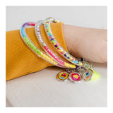 Making Totum Glitter Tubes Bracelets