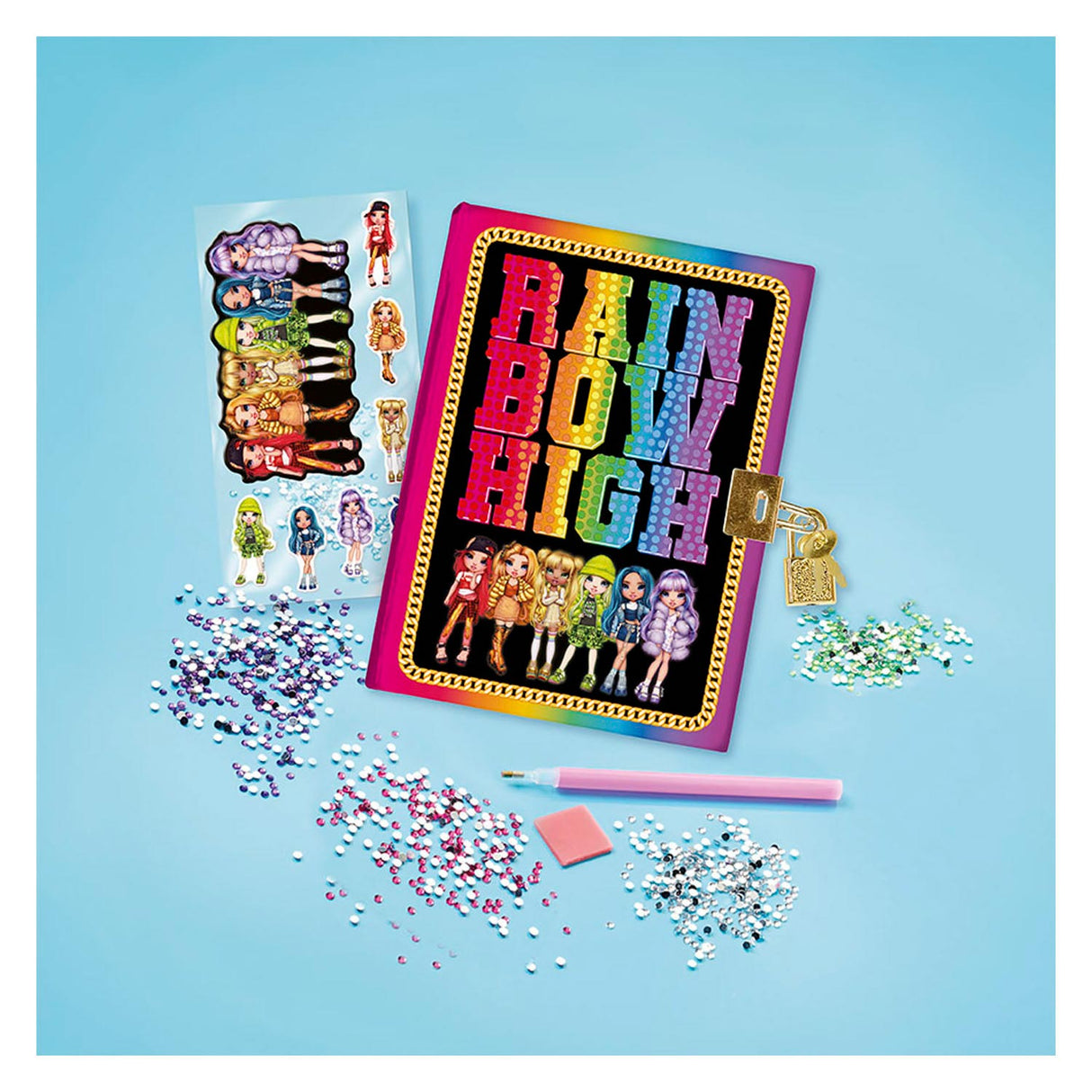 Totum Rainbow High - Secret Diary Diamond Maleri
