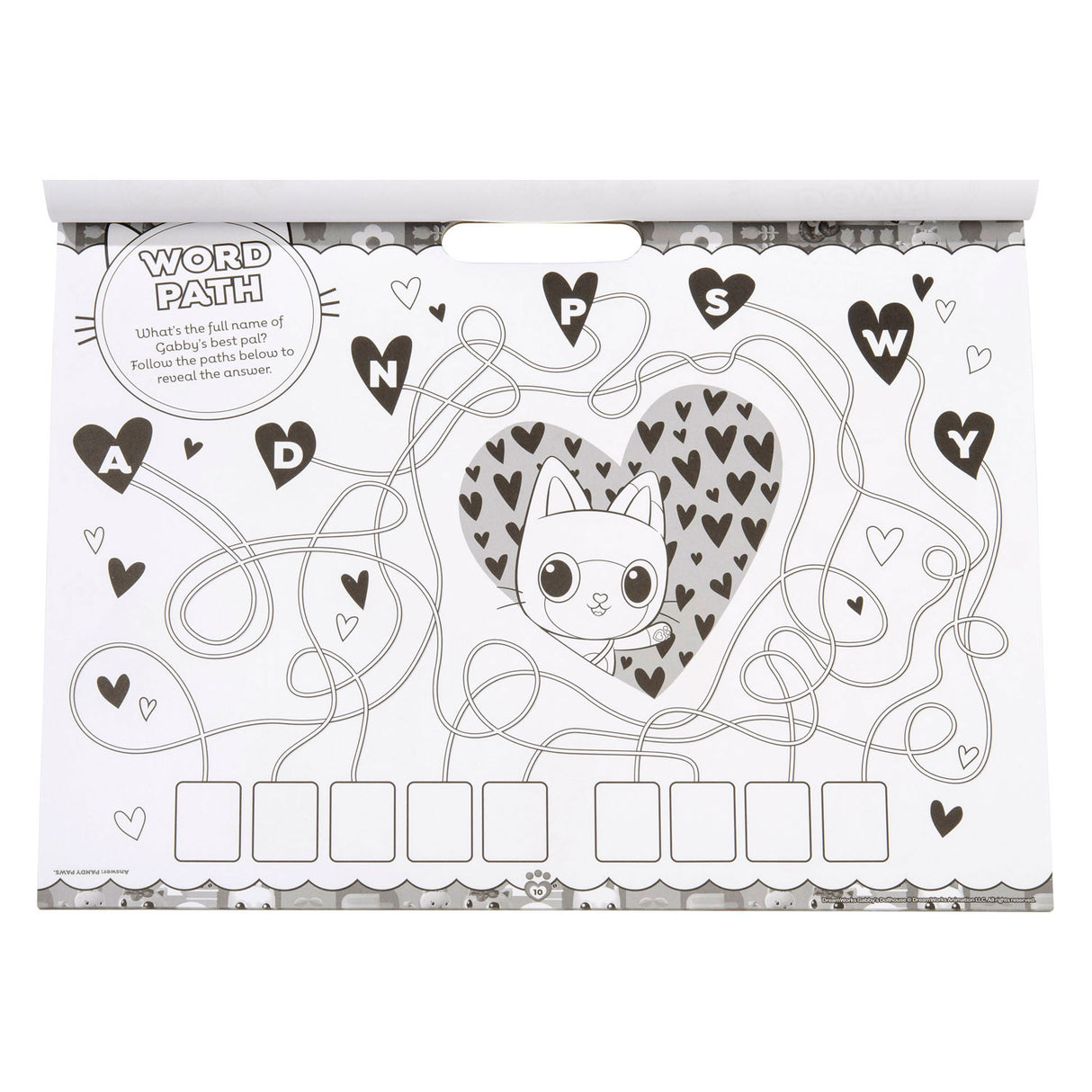 Gabby's dollhouse activity book