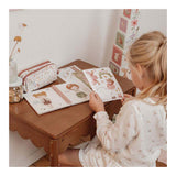 Mała holenderska strój naklejki Rosa Fairy Garden
