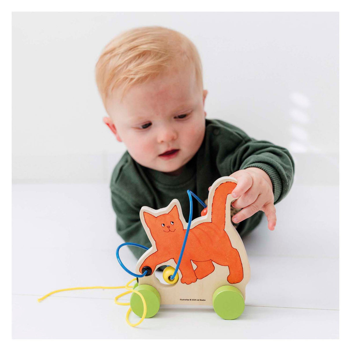Bambolino Toys Dikkie Dik Wood