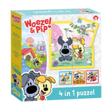 Bambolino brinquedos woezel pip 4-1 quebra-cabeça