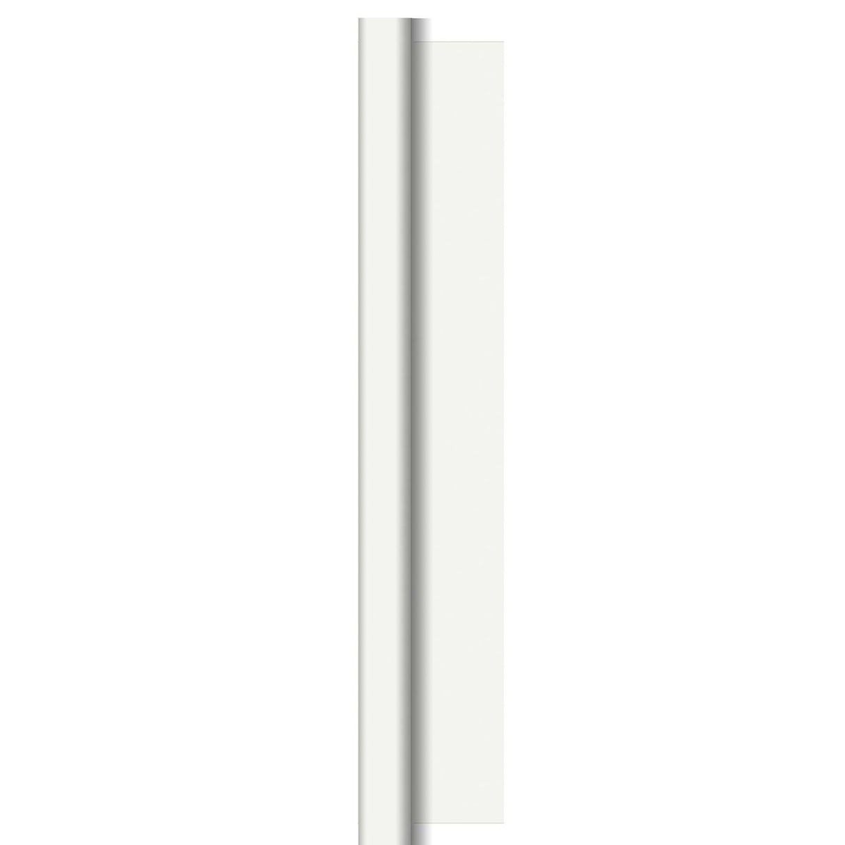 Mantel damasco duni 118x800 cm blanco