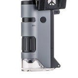 Carson handheld microscope MP-250 microflip 100-200x with smartphone adapter