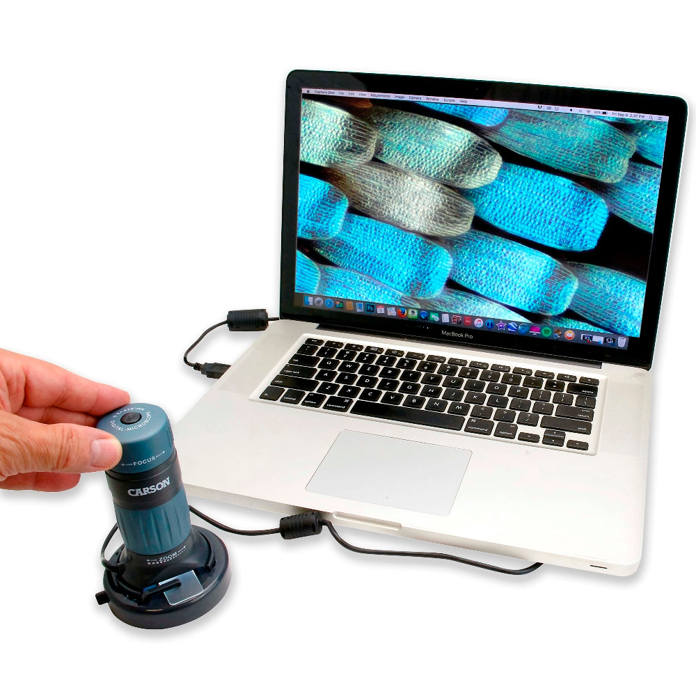 Carson Digital USB-mikroskop 86-457X med optager