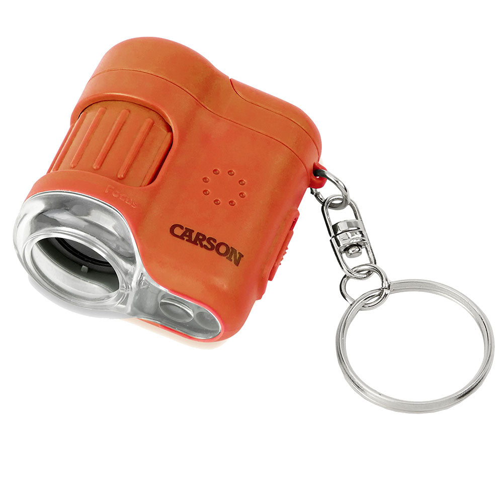 Carson pocket microscope micromini 20x orange