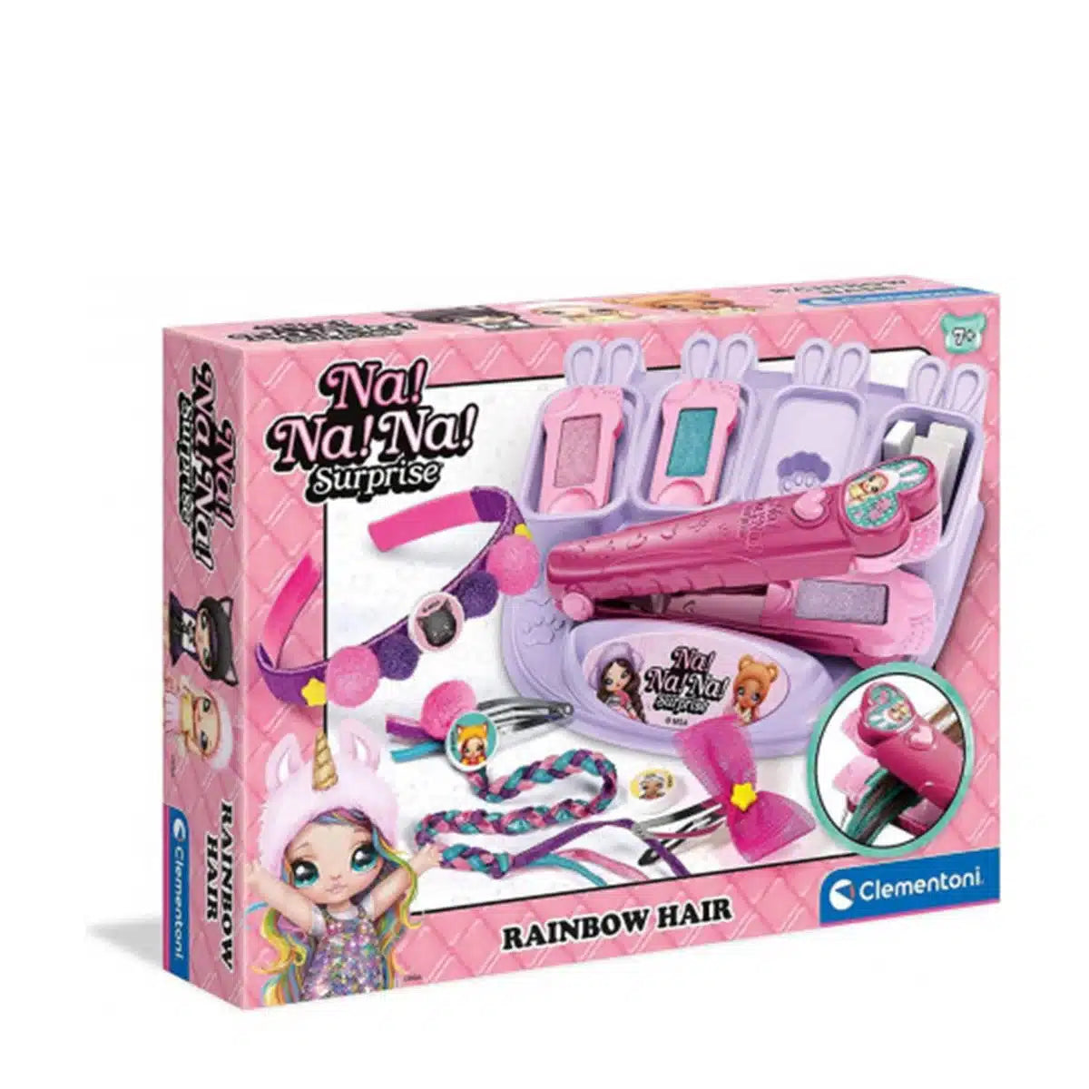 Clementoni rainbow hair na na na surprice set