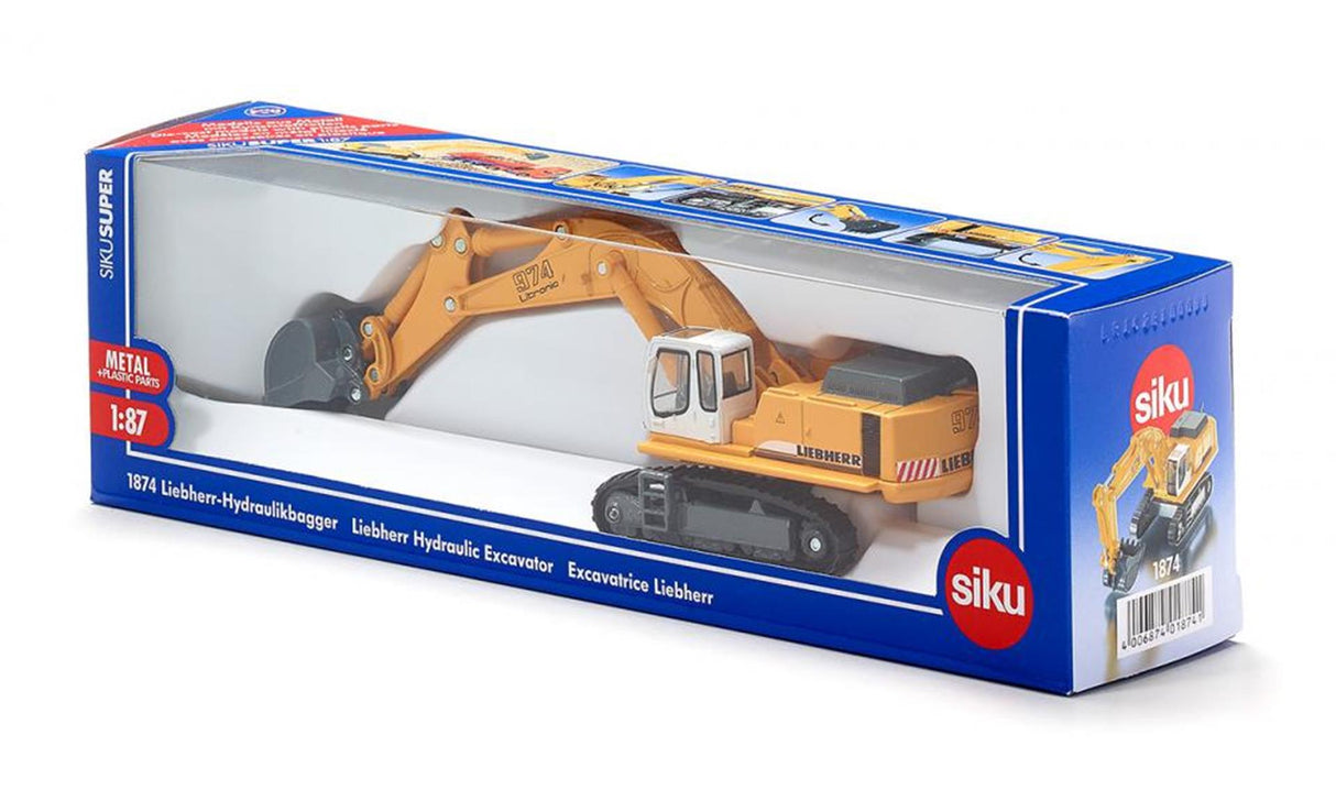 Siku 1874 liebherr excavator 1:87