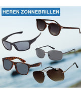 Spectrum sunglasses Men's square metal