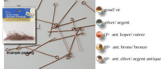 Darice • headpin 3cm 144mm copper