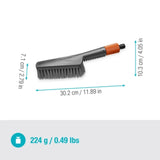 Gardena Clean System Handbrush s weich, mit Schlauchverbindung