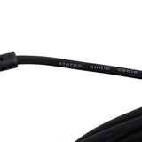 Benel stereo lydudvindingskabel 3,5 mm han 3,5 mm kvindelig 5 m