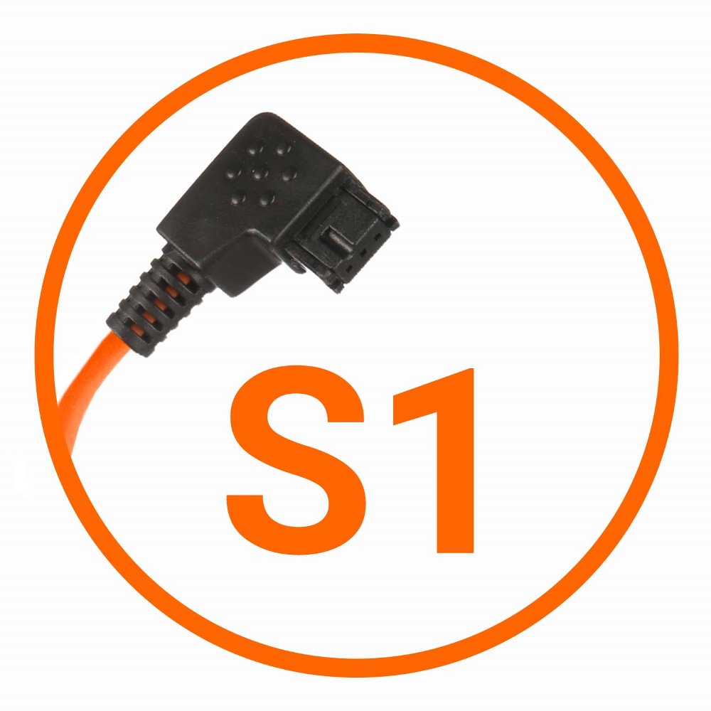 Miops camera connection cable Sony S1 orange
