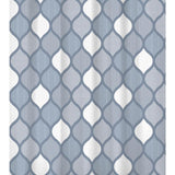 Cortina de ducha de la casa holandesa 180x200 Geo azul