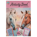 Creative craft group activity book A4 horse collection 24 pages