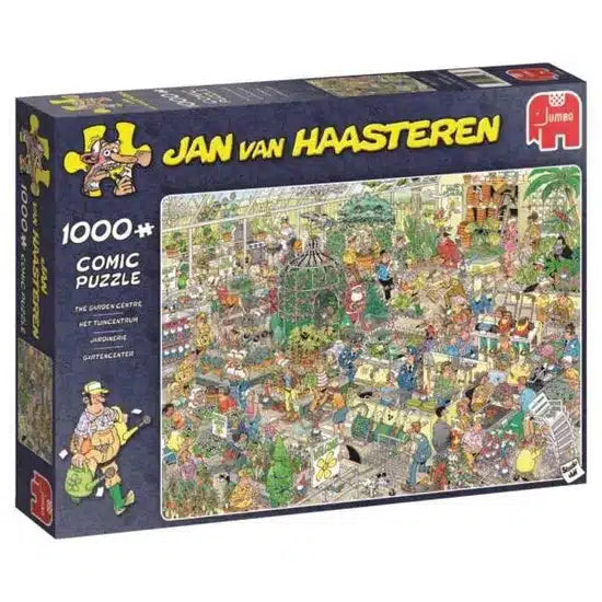 Jumbo puzzle Jan van Haasteren the garden center 1000 pieces