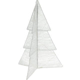 Tree foldable with LED 50 cm white
