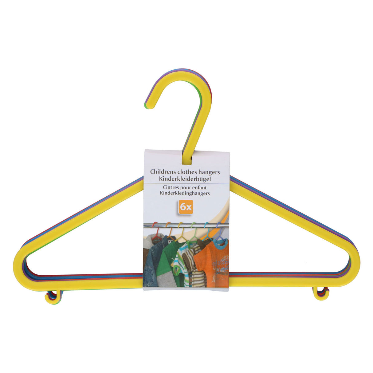 Gancio di abbigliamento per bambini, 6dlg.