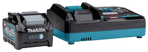 Makita accu startset xgt dc40ra 1xbl4040