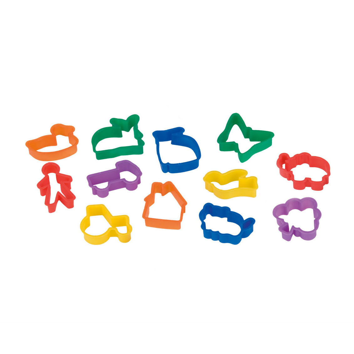 Clay set - 10 colors of clay - 22 pcs.