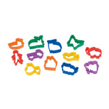 Clay set - 10 colors of clay - 22 pcs.