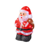 LED Santa Claus acrylic steady outdoor length 16.5cm x w.22cm x h.36cm