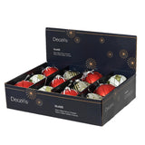 Kerstballen glas 4assdia8cm