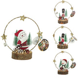 Christmas figure on standard LED 4 assorti