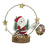 Christmas figure on standard LED 4 assorti