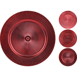 Underplate 33cm red 3ass d