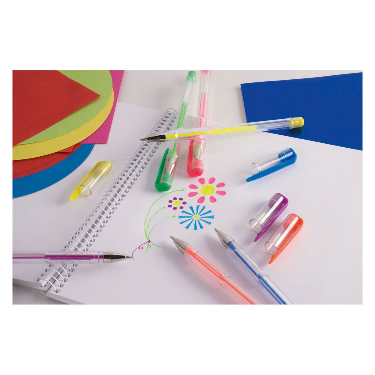 Gel Pens, 12st.