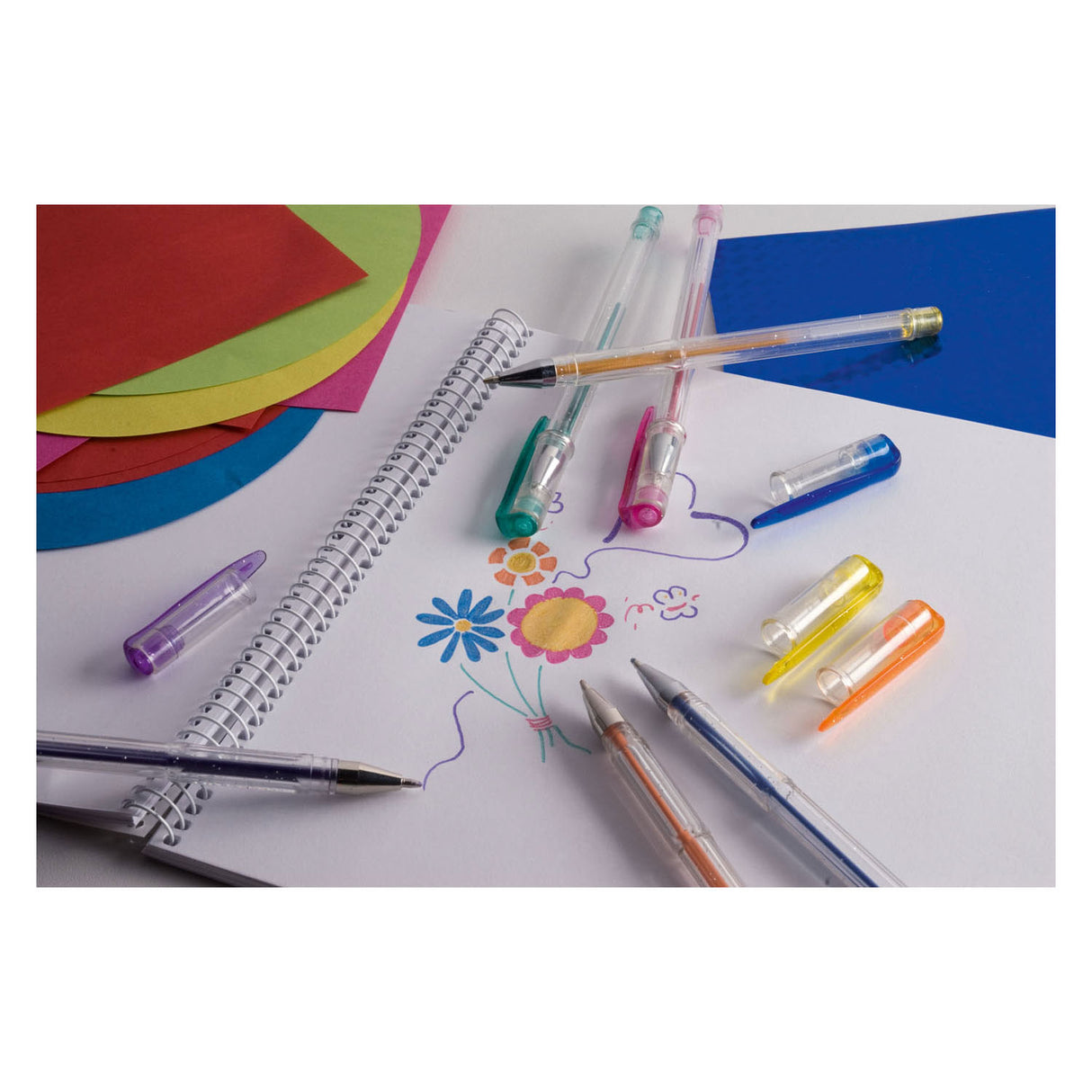 Gel Pens, 12st.
