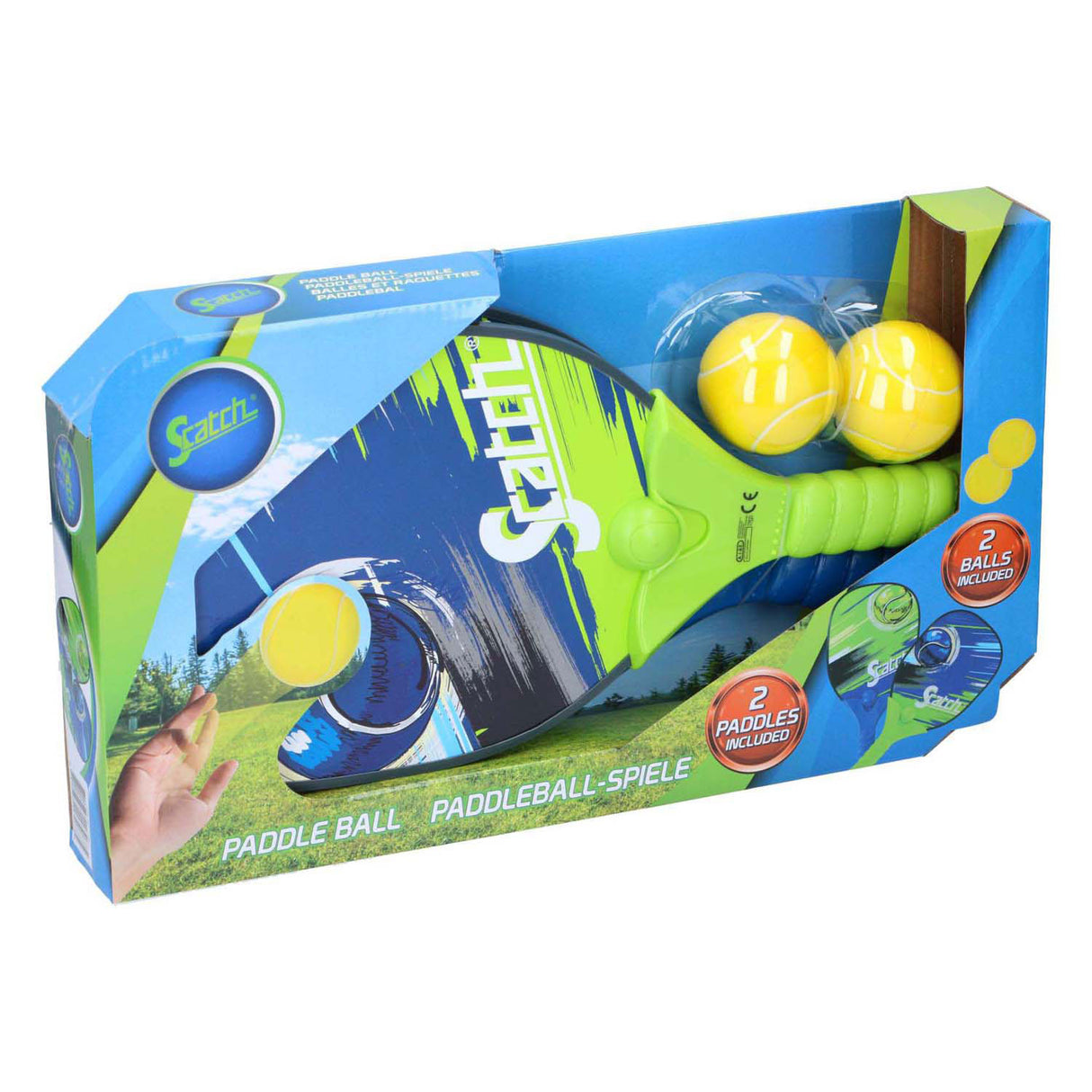 Set paddleball di scatch, 4dlg.