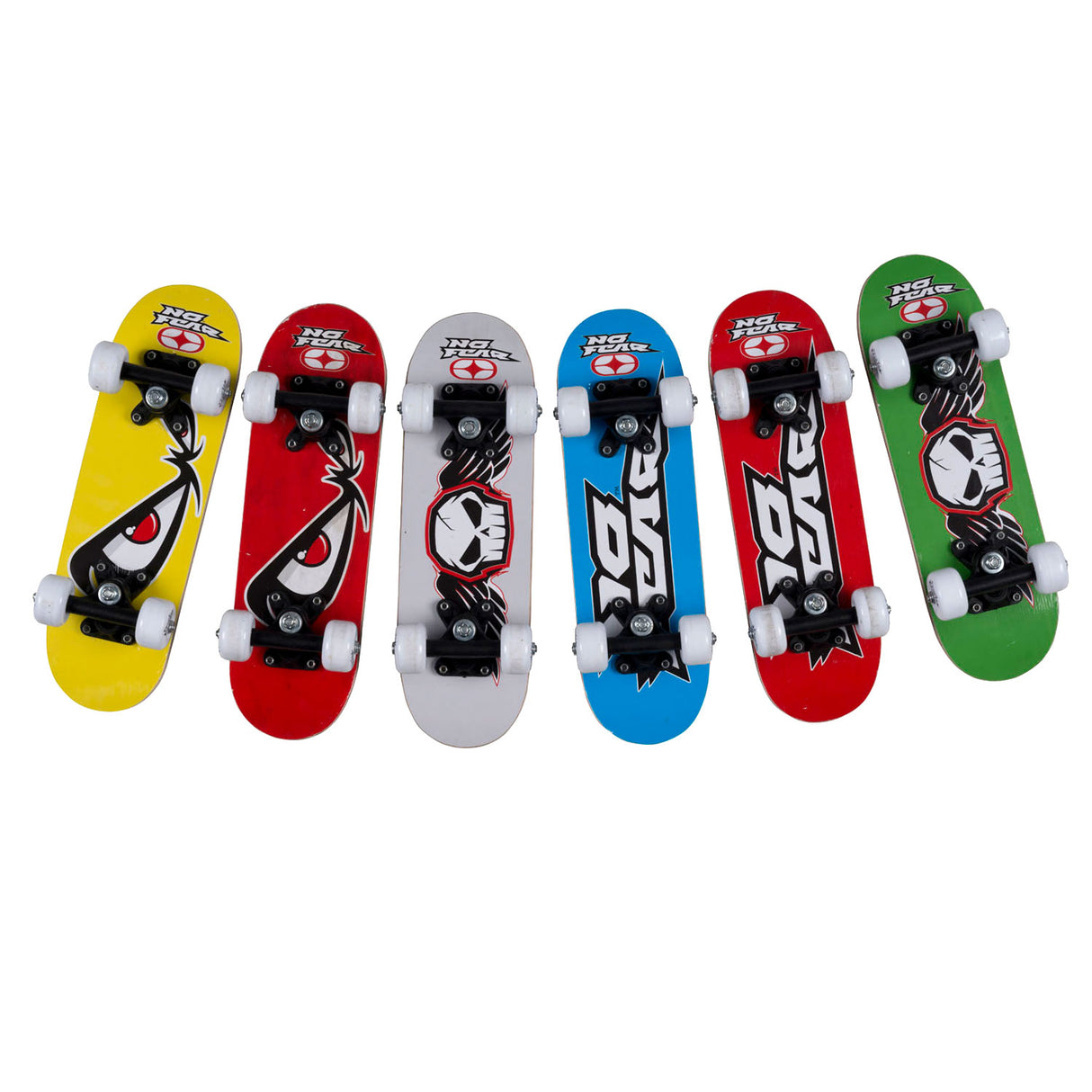 Bonners toy Skateboard keng Angscht Assortie Faarf, 120x1273430 mm