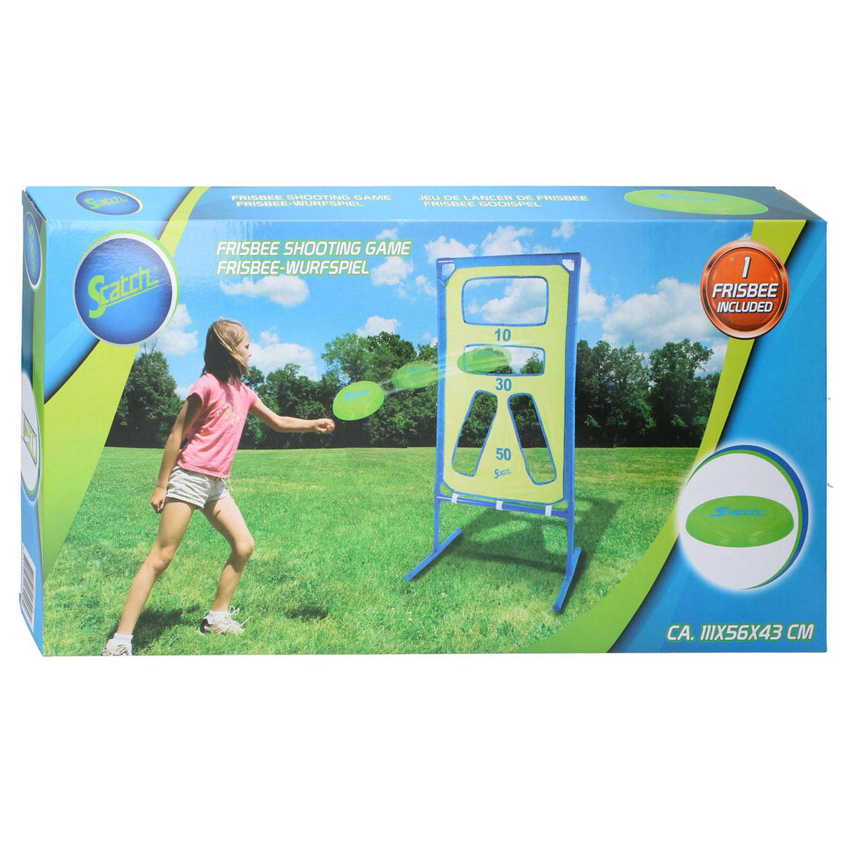Scatch Frisbee mit Ziel