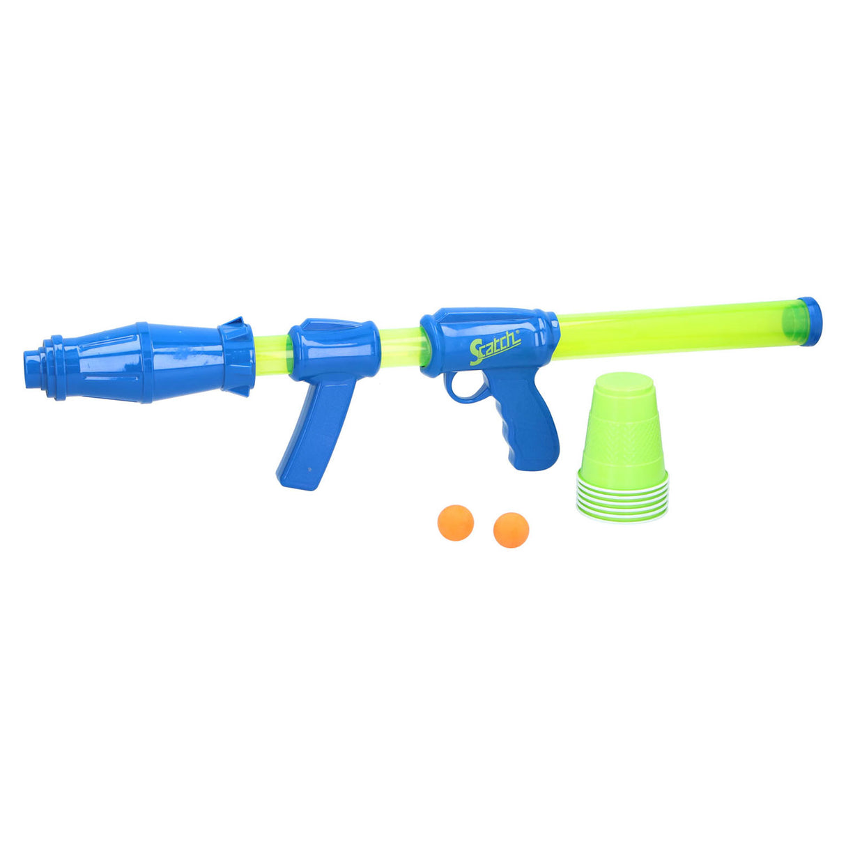 Scatch Ballschieter with 15 balls and 6 cups