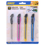 Hobby knife, 4 pcs.