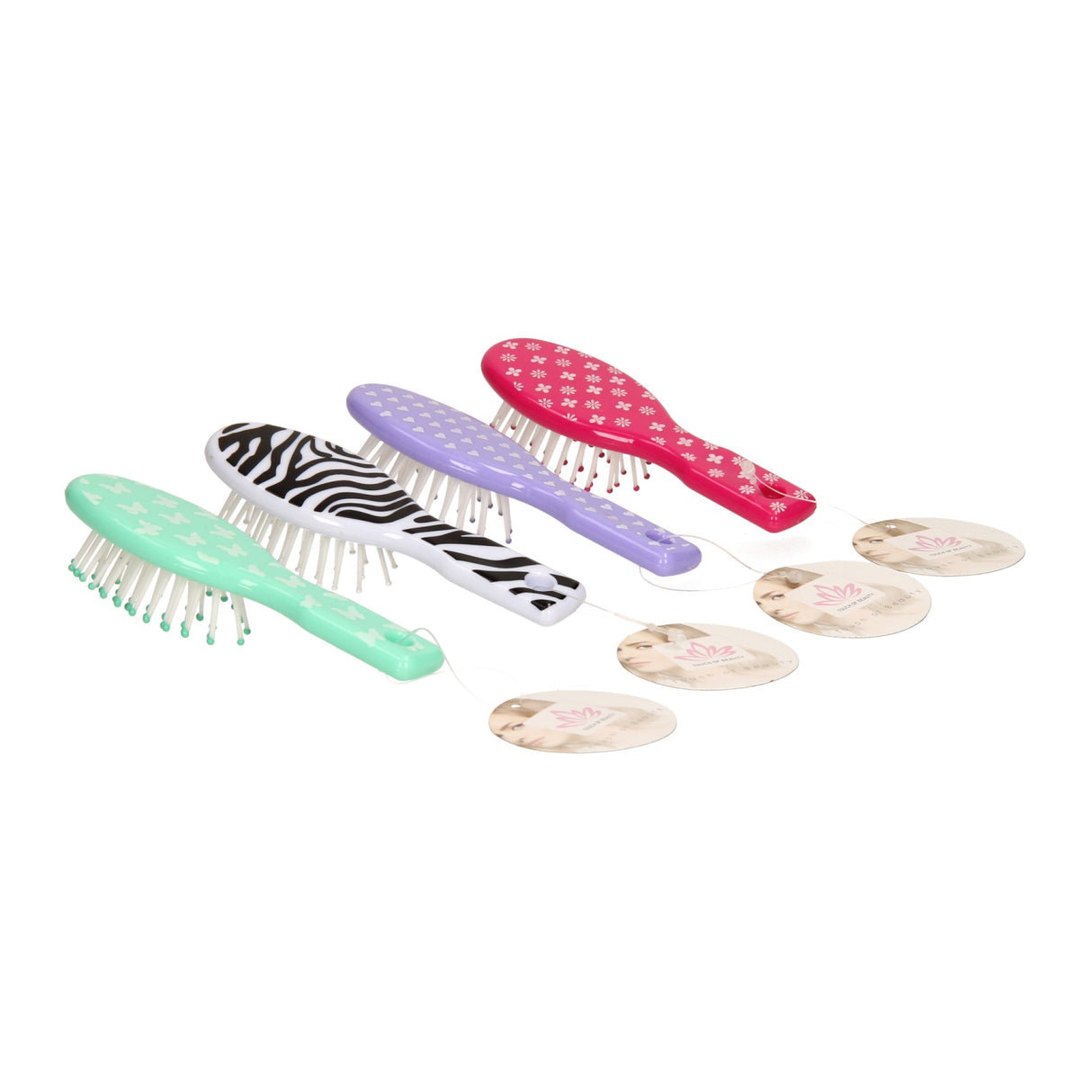 Escova de cabelo mini, 12,5cm