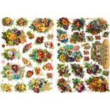 Creativ Company Vintage Pictures Violet, 2 sheets