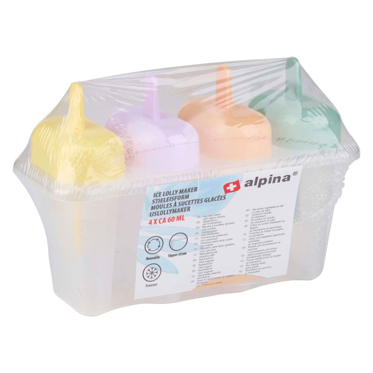 Alpina popsicle maker 4x59ml