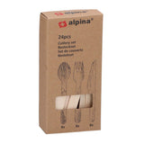 Set posate Alpina, 24 pezzi.
