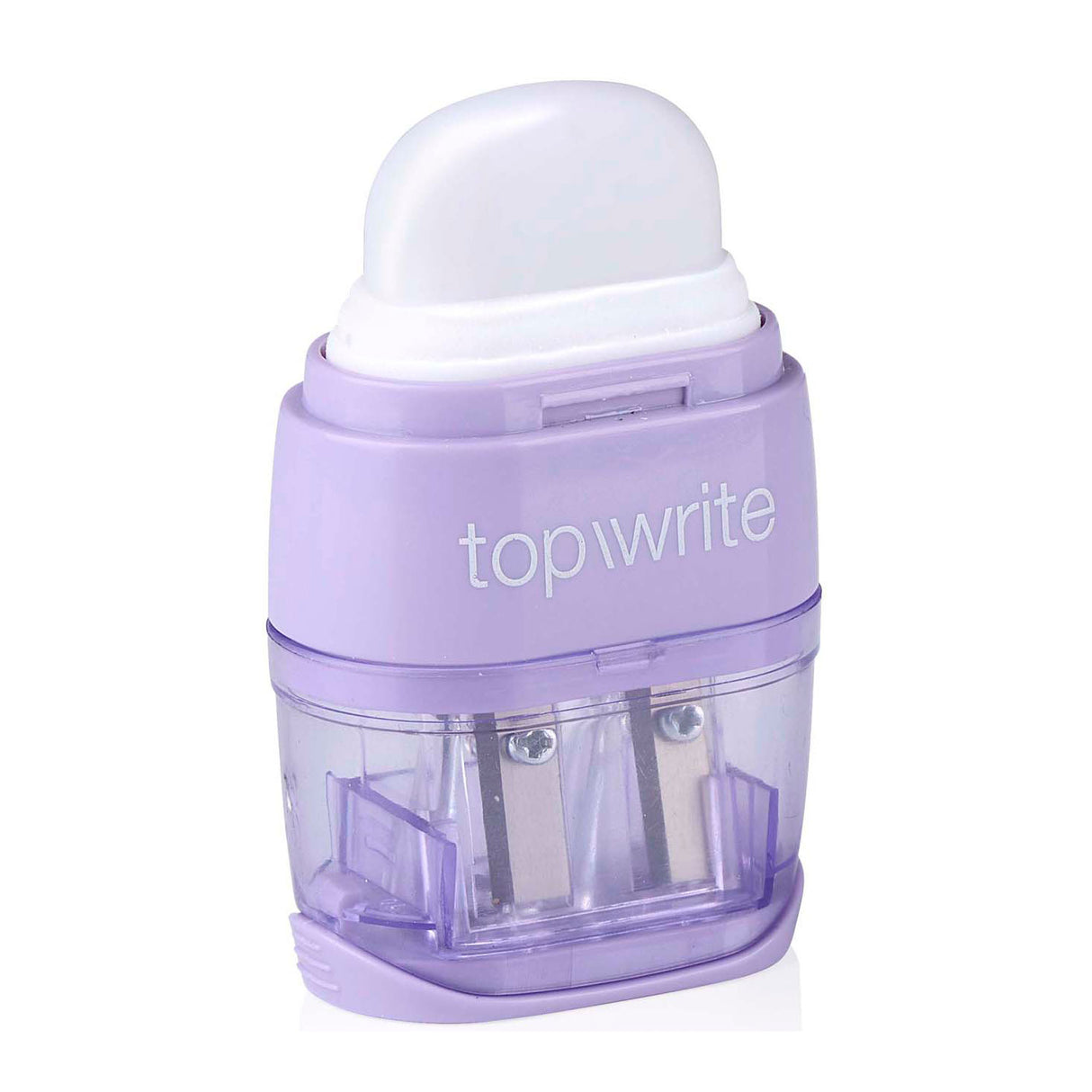 Eraser and pencil sharpener