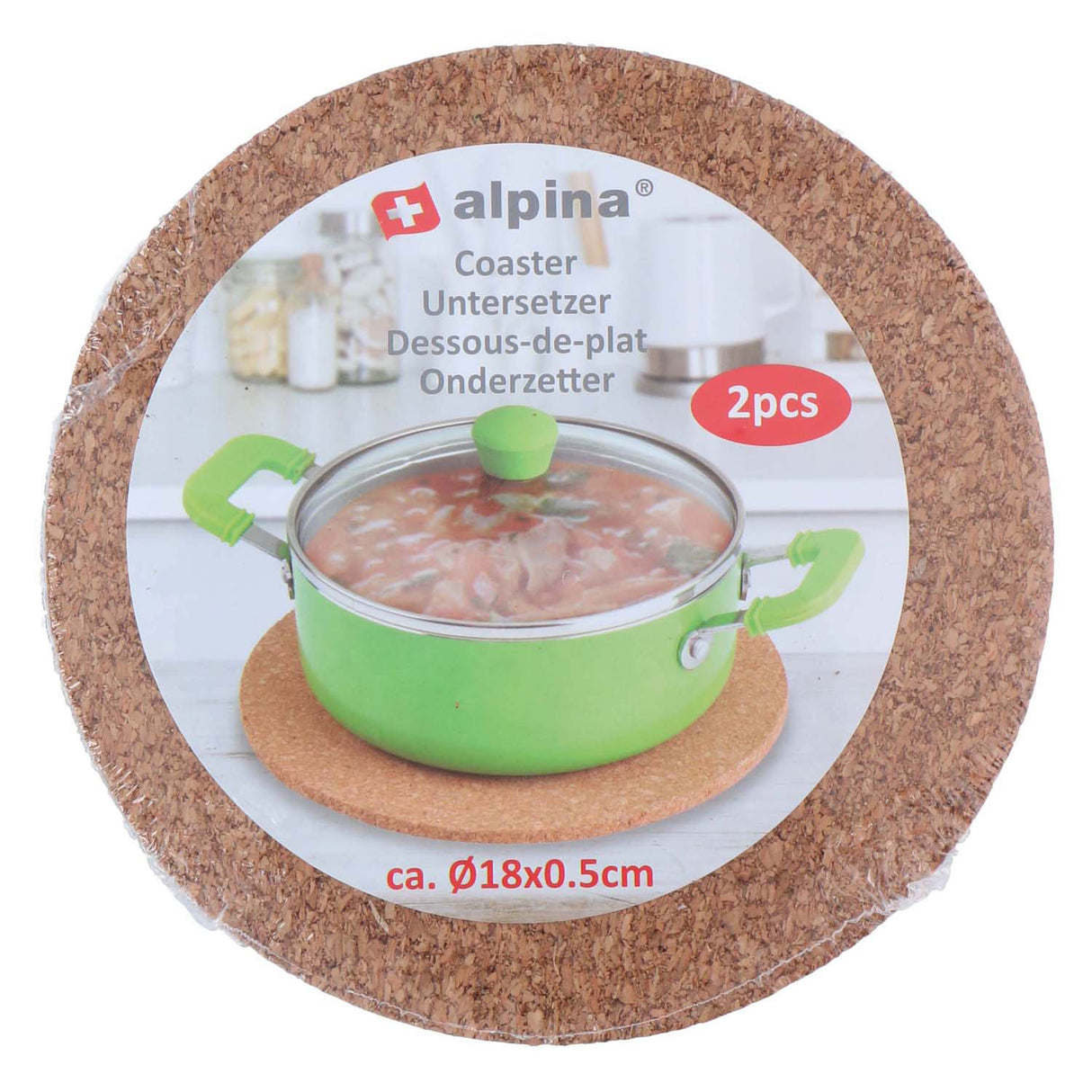 Coaster 18cm, 2 pcs.