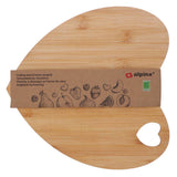 Alpina heart-shaped cutting board 27x26x1cm