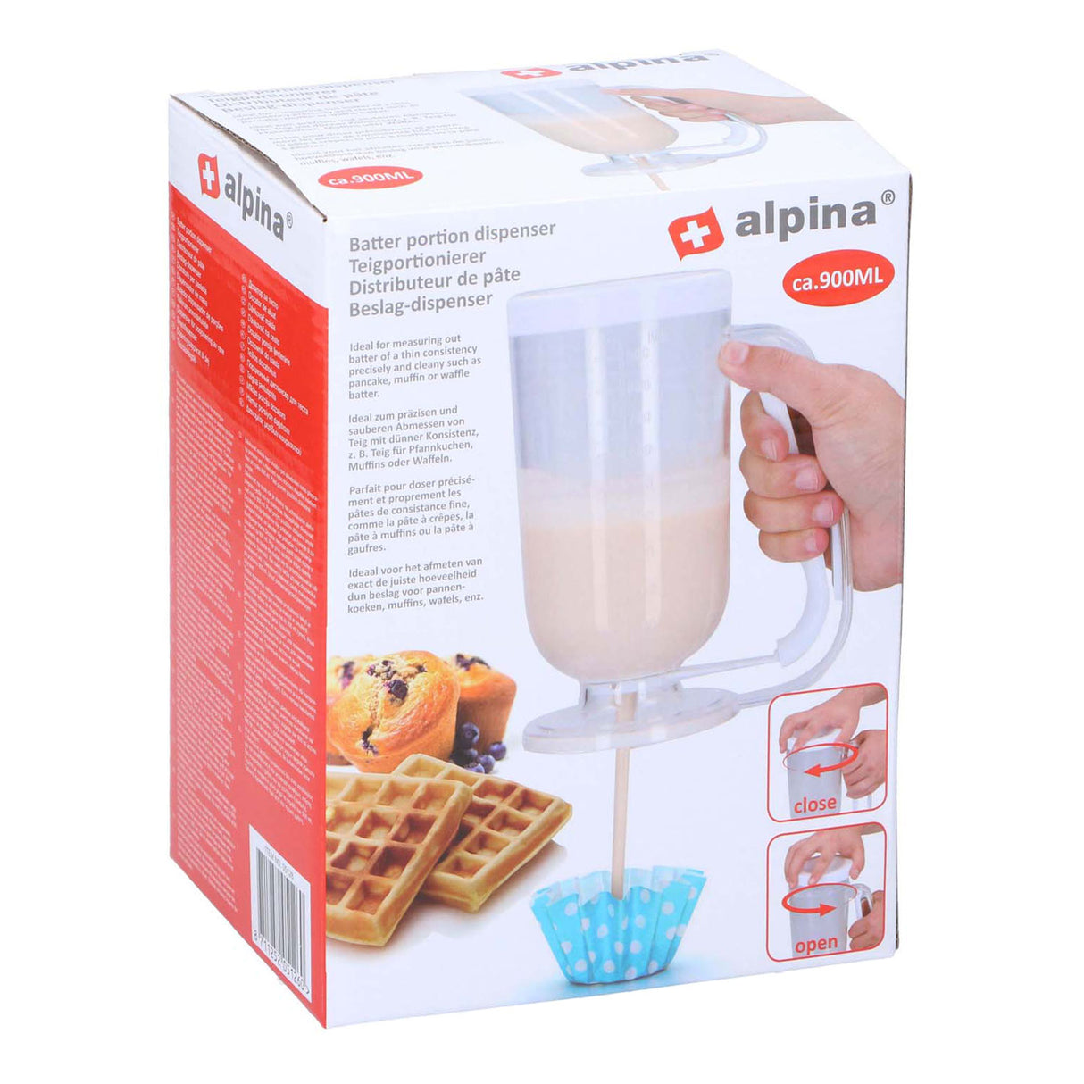 Alpina tészta adagoló, 900 ml