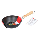 Alpina wok pan wooden handle 20.5x6cm