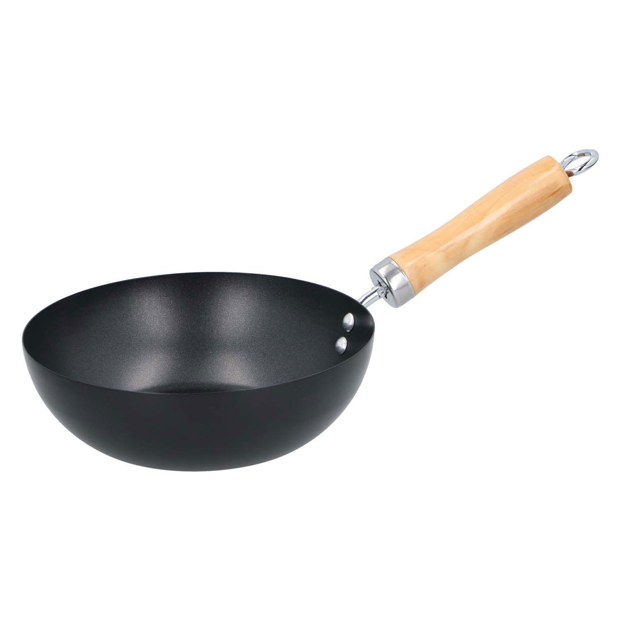 Alpina wok pan wooden handle 20.5x6cm